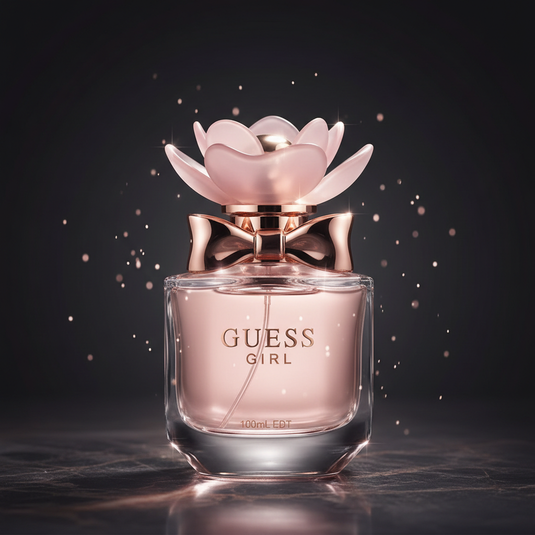 Guess Girl 100ml EDT – Cinematic dark studio shot