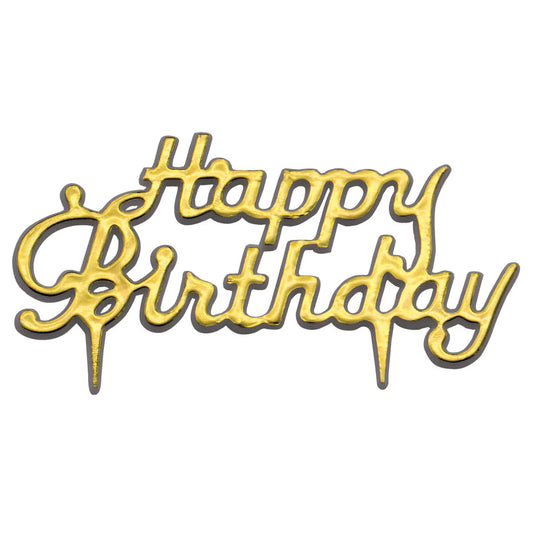 HAPPY BIRTHDAY Topper