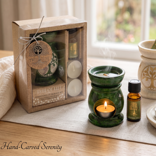Tree Of Life 10ML Oil Burner Set (Asstd)
