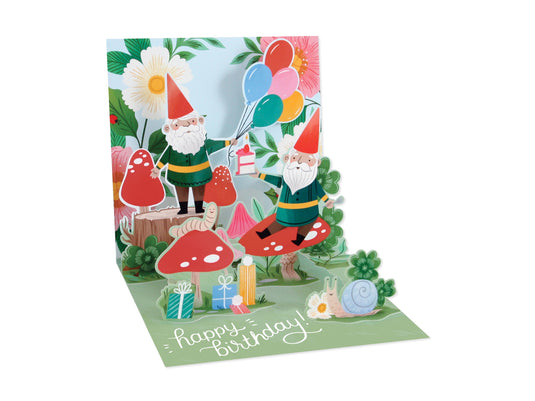 Gnome Pop-Up Greeting Card