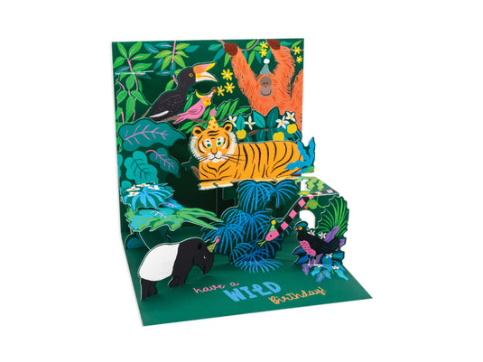 Tropical Forest Pop-Up Greeting Card