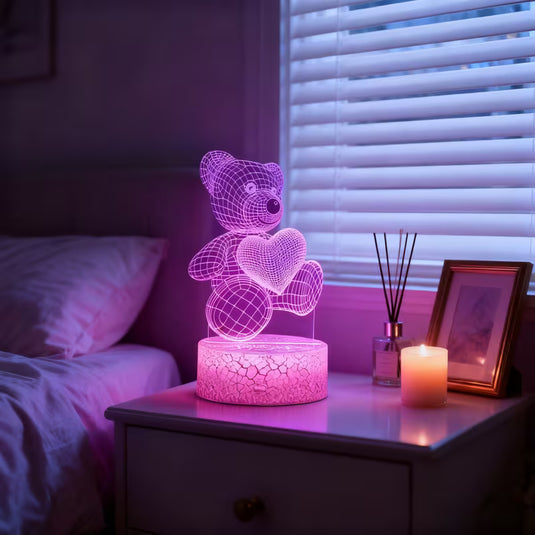 Assorted 3D Fun Lamps for Gifting