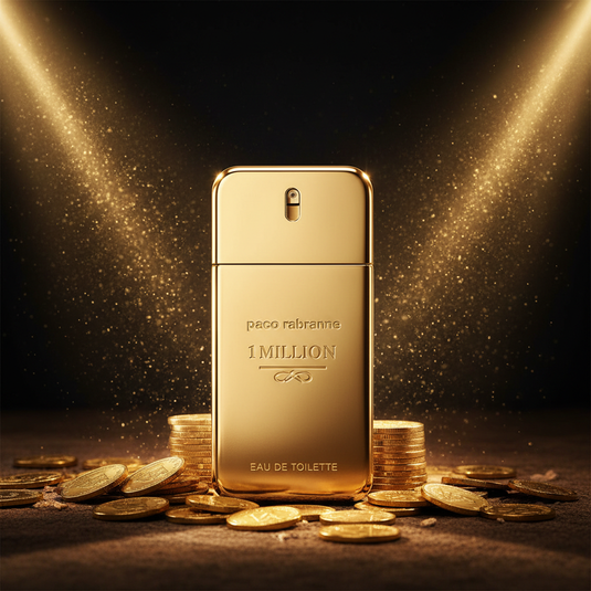 Paco Rabanne 1 Million Eau de Toilette gold cinematic shot