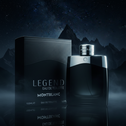 Montblanc Legend Eau de Toilette mountain cinematic shot