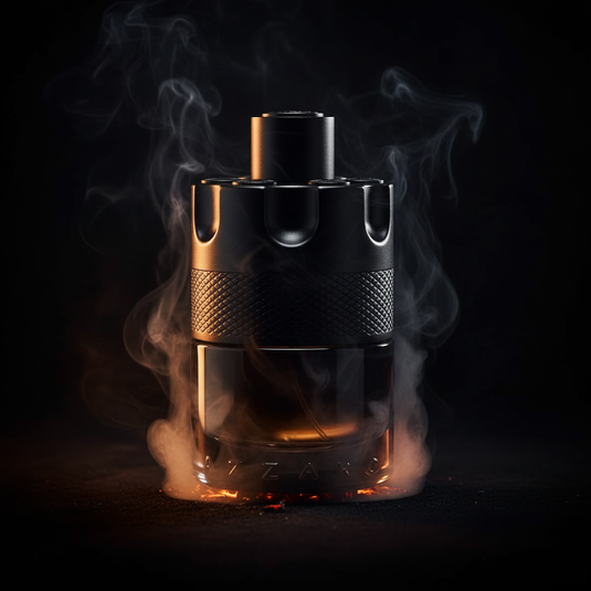 Azzaro The Most Wanted Intense Eau de Parfum ember cinematic shot