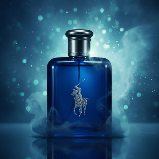Ralph Lauren Polo Blue - Moody portrait with ocean mist